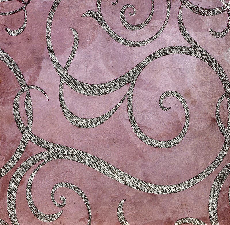 Decorative plaster texture, decorative wall, stucco texture, decorative stucco stock illustration