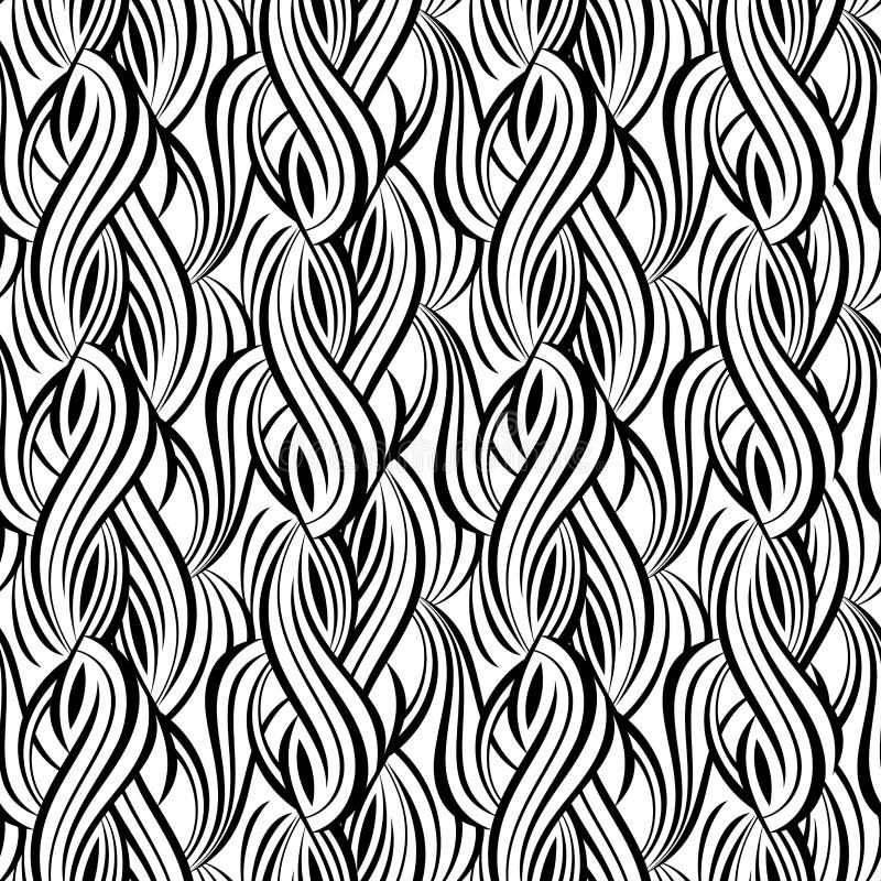 Decorative seamless pattern royalty free illustration