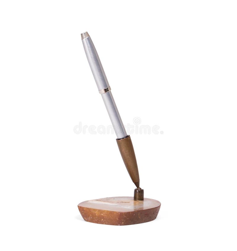 Decorative stand for pen stock photo. Image of stand 162275080