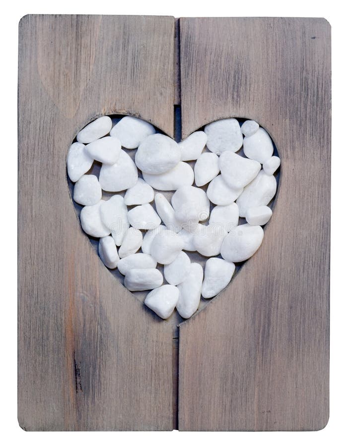 Decorative Stone Love Heart Stock Image Image of love, filling 4199651