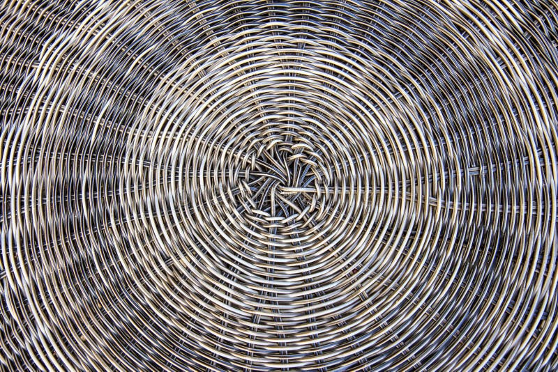 Decorative straw wickerwork royalty free stock photography