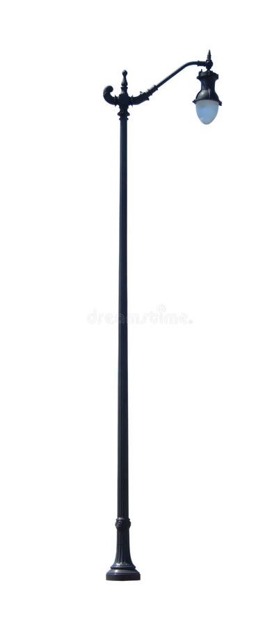 Decorative Street Light 2 with Clipping Path