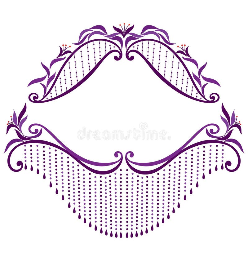 Decorative Template 1 stock illustration. Illustration of layout 29197995