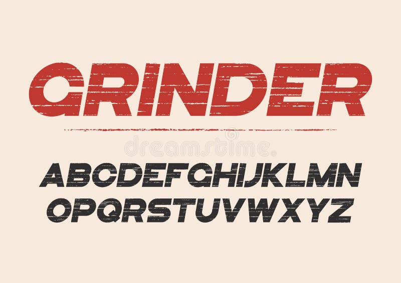 Decorative textured bold font with grunge effect. Vector alphabet letters, typeface. vector illustration Decorative textured bold font with grunge effect. Vector alphabet letters, typeface. vector illustration