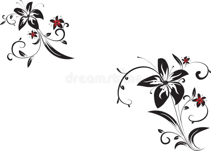 Decorative vector ornament