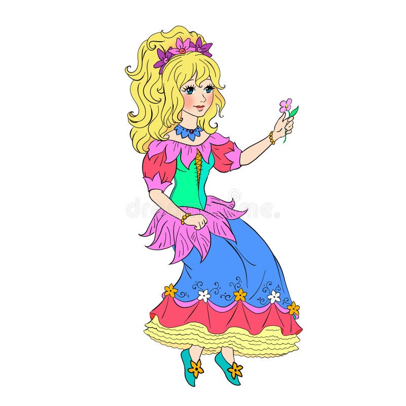 Dress up a cute Fairytale Maiden 