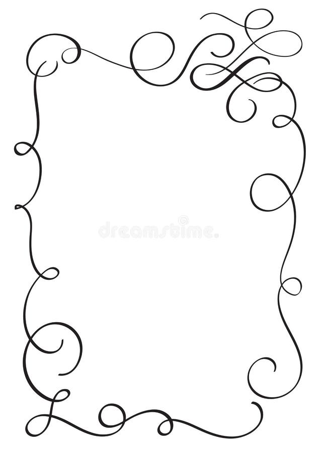 Decorative vintage Frame and Borders Art. Calligraphy Vector illustration EPS10 vector illustration Decorative vintage Frame and Borders Art. Calligraphy Vector illustration EPS10 vector illustration