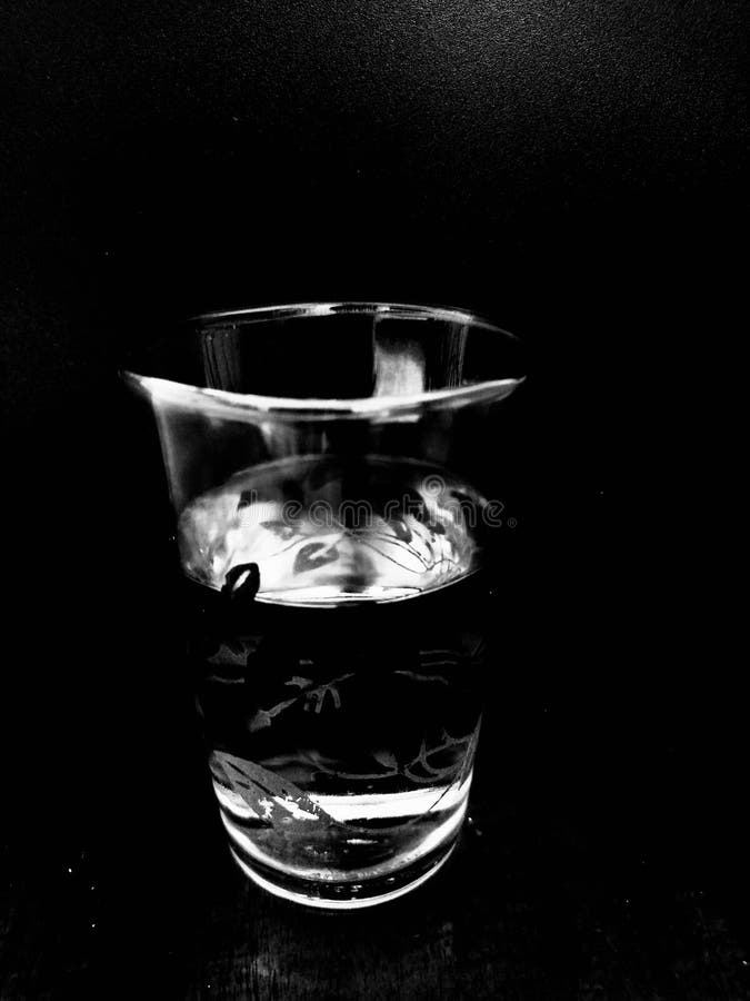 Decorative Vintage Water Glass Stock Photo Image of vintage, painting