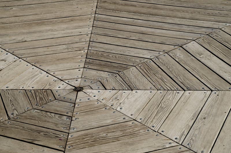 Decorative Wooden Floor with Triangle Close Stock Photo Image of