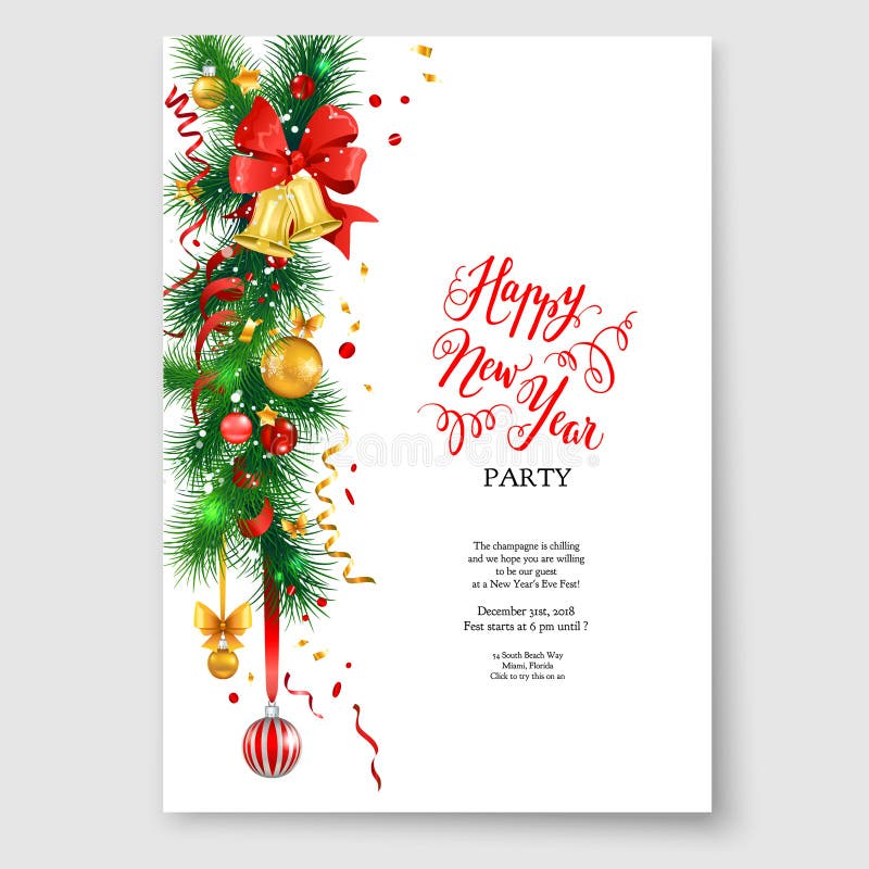 Decorazione dell'albero di Natale illustrazione di stock Decorazione dell'albero di Natale illustrazione di stock
