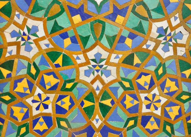 Decorazione orientale del mosaico