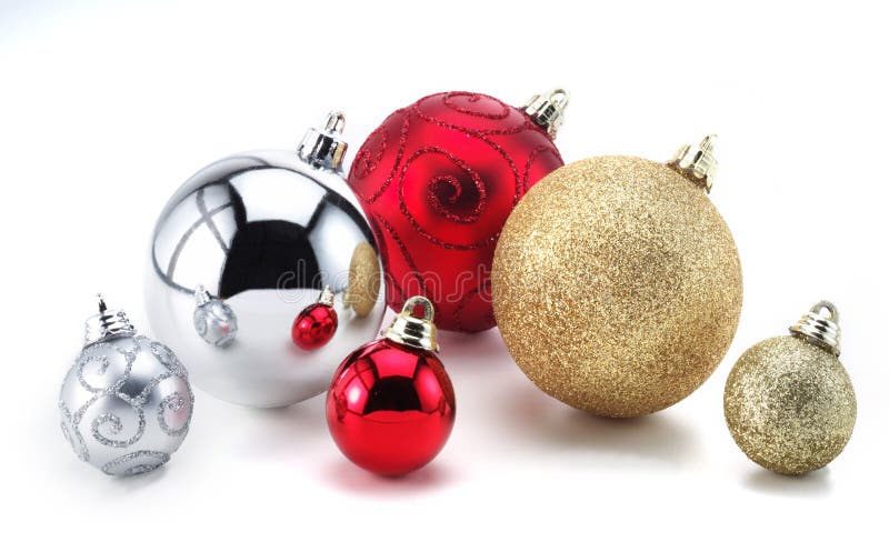 Decorazioni dell'albero di Natale fotografia stock libera da diritti Decorazioni dell'albero di Natale fotografia stock libera da diritti