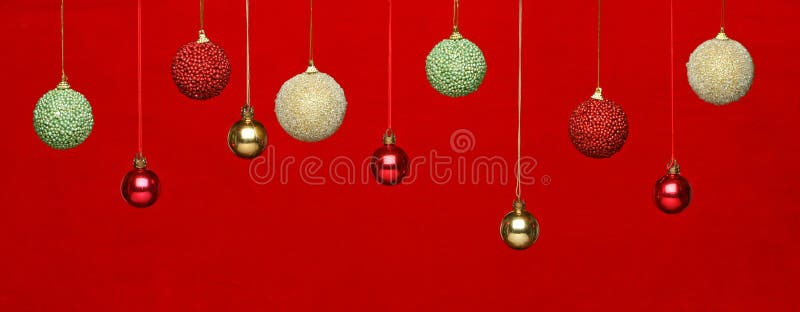 Decorazioni di natale fotografie stock