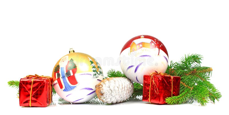 Decorazioni di natale fotografie stock Decorazioni di natale fotografie stock