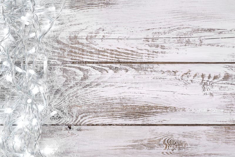 Decoração de Natal com luzes imagem de stock royalty free