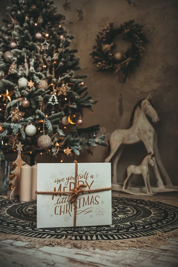 Decorațiuni pentru vacanța de Crăciun royalty free stock image