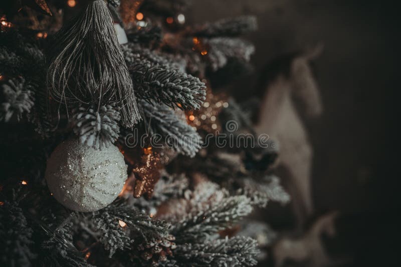 Decorațiuni pentru vacanța de Crăciun stock photography