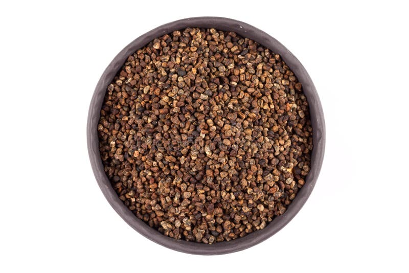 Decorticated Cardamom Seeds In A Bowl Stock Photo Image of cardamoms