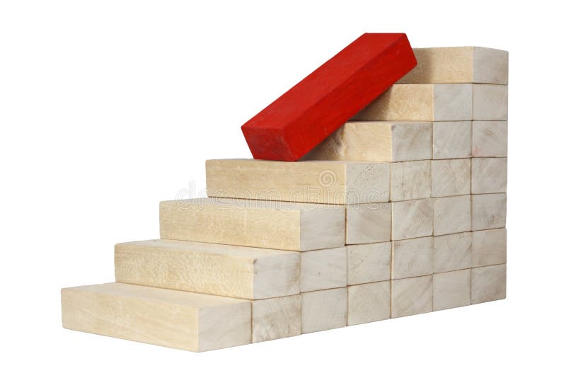 Decrease fall down career business concept with stairs metaphor. Decrease business concept stock images, royalty-free photos and pictures
