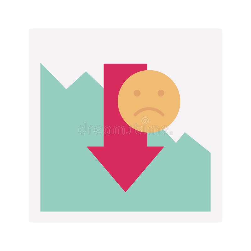 Decrease flat vector icon which can easily modify or edit. Decrease vector icon vectors