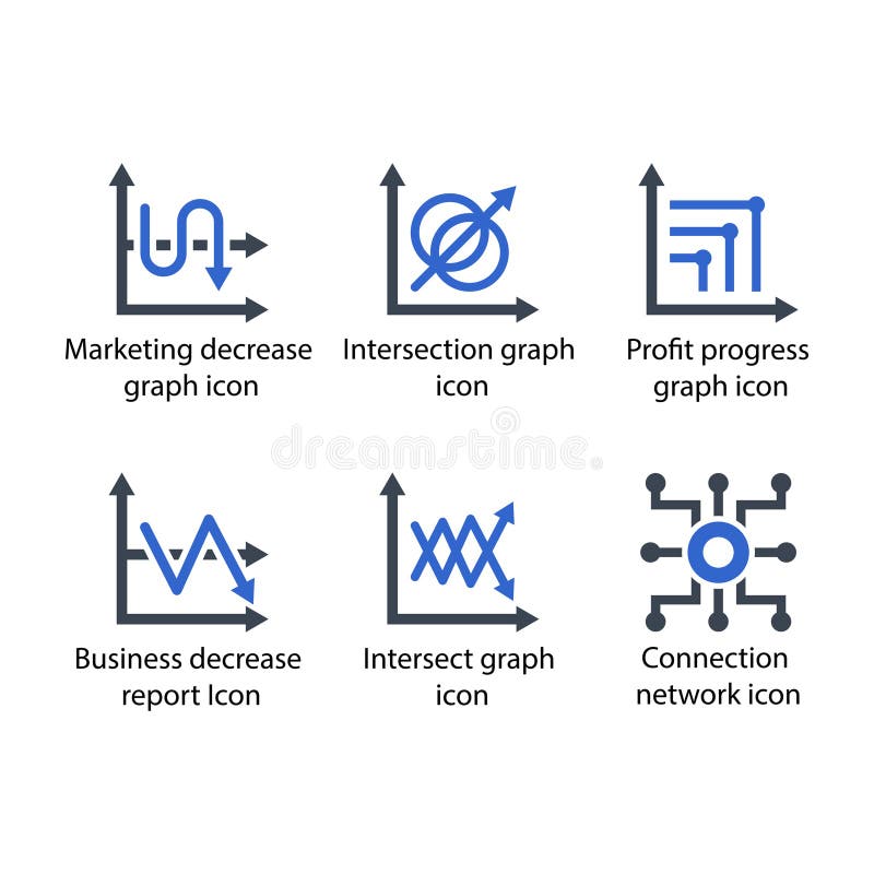 Beautiful designed Illustration Icon Set. Decrease icon vector vectors