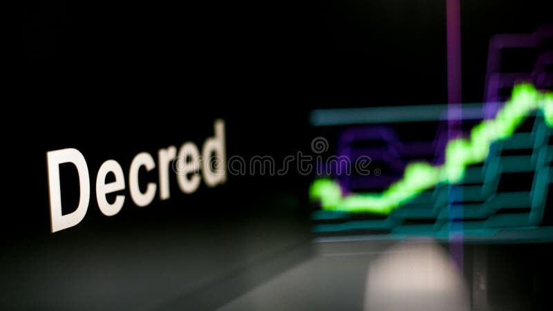 Decred Cryptocurrency?? r r 皇族释放例证