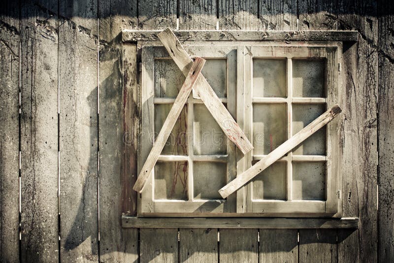 Decrepit window