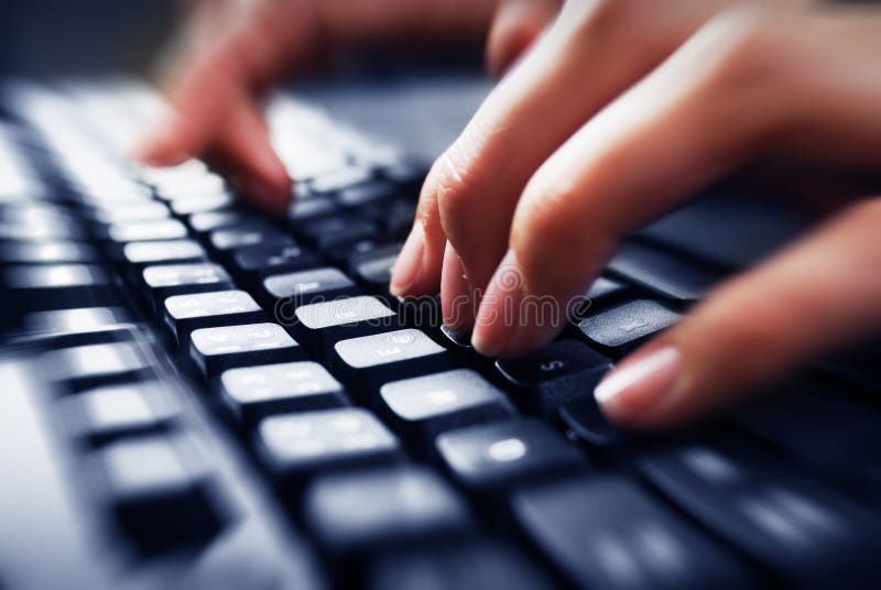 Dedos no teclado Dedos no teclado
