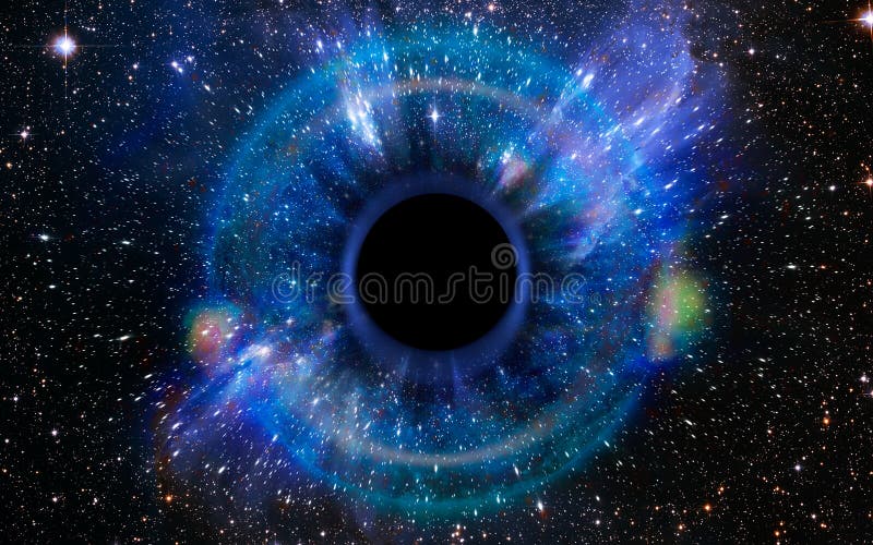 Deep Black Hole, Like an Eye in the Sky