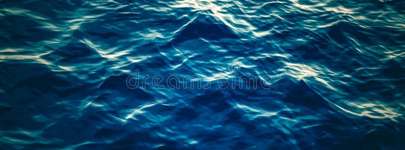 Deep Blue Ocean Water Texture, Dark Sea Waves Background As Nature and  Environmental Design Stock Photo - Image of coast, energy: 221039376