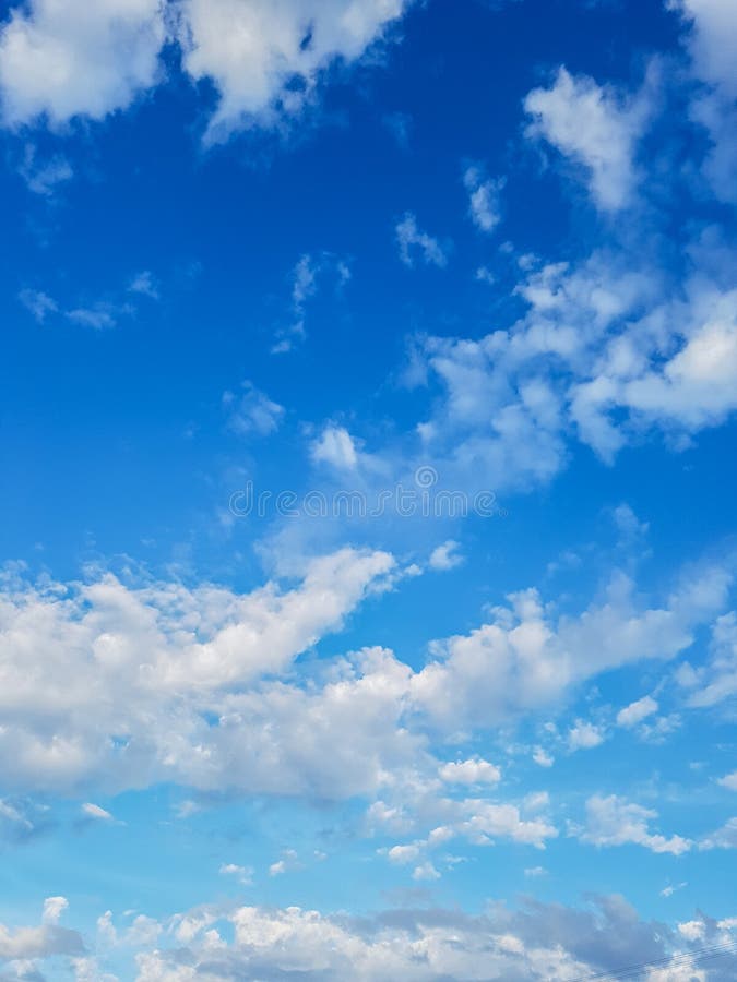 Deep blue sky back ground stock image. Image of background - 92685649