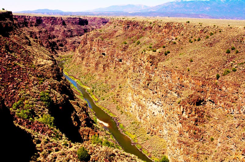 Deep Canyon River, New Mexico Stock Image Image of moab, cliff 77988711