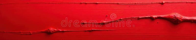 Deep crimson textured paint, thick strokes visible, texture, background stock illustration