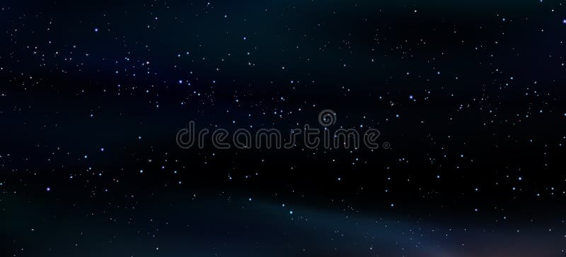 Deep Dark Cosmos, Abstract Cosmic Background. Bright Stars, a Realistic  Starry Sky. Stars Shining. Wallpaper for Your Project Stock Illustration -  Illustration of heavenly, design: 221242582