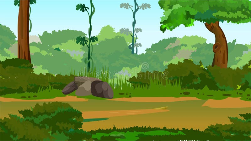 2d game art, natural landscape for games, mobile applications and  computers, game background vector illustration. 15942311 Vector Art at  Vecteezy