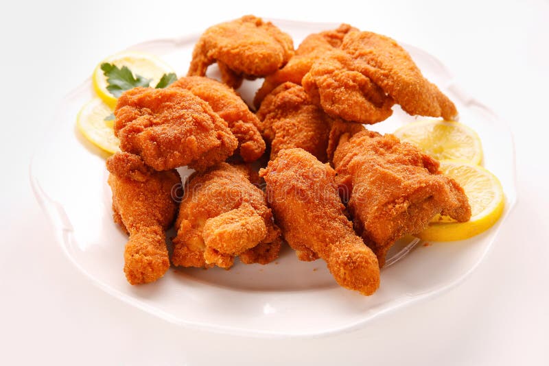 Deep fried chicken wings stock image. Image of home, microwave 50963269
