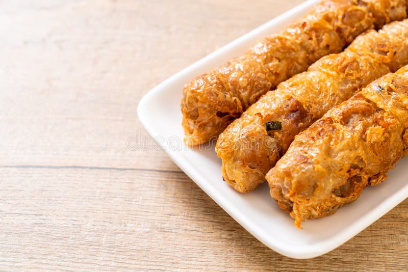 Deep Fried Crab Roll stock image. Image of cook, appetizer 156022627