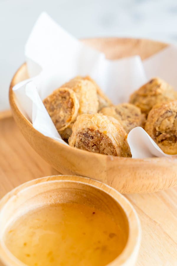 Deep fried crab roll stock image. Image of cooking, asian 101284663