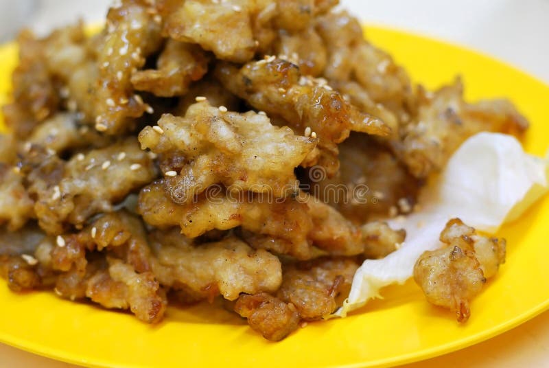 Deep Fried Vegetarian Meat Roll Stock Photo Image of fried, delicious