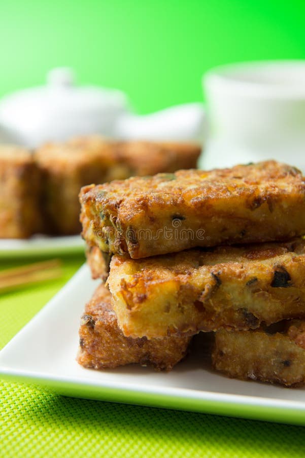 Deep Fried Pumpkin Rice Cake Stock Image Image of dish, deep 113142157