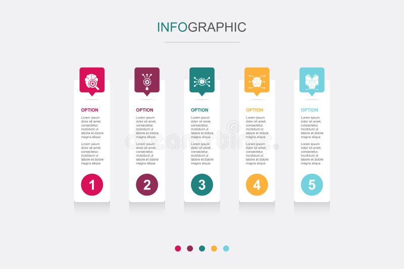Deep learning, algorithm, neural network vector illustration