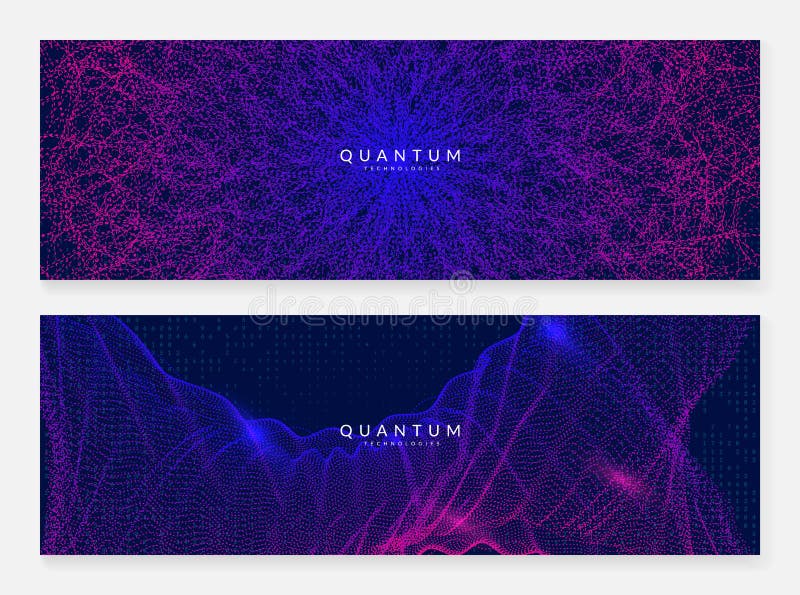 Deep learning concept. Digital technology stock illustration