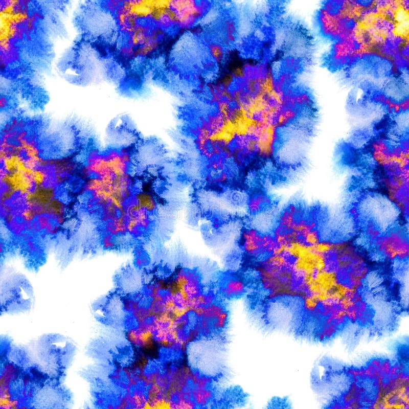 Deep purple splashes pattern. royalty free illustration
