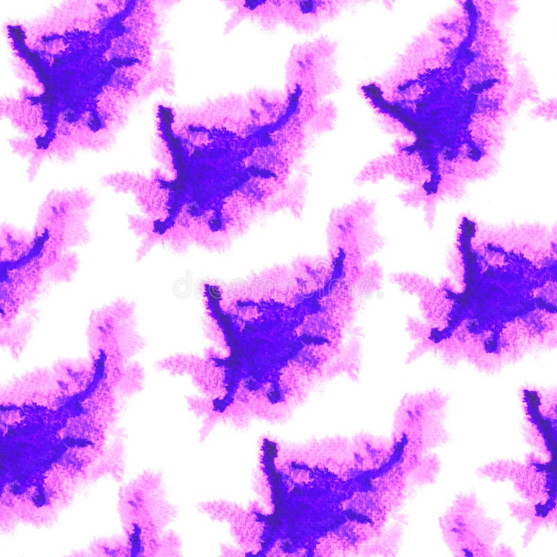 Deep purple splashes pattern. royalty free illustration