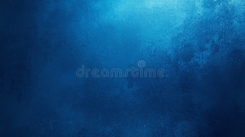 Deep rich blue texture background featuring a gradient light effect across the top suggesting cold ice or frosted glass for royalty free illustration