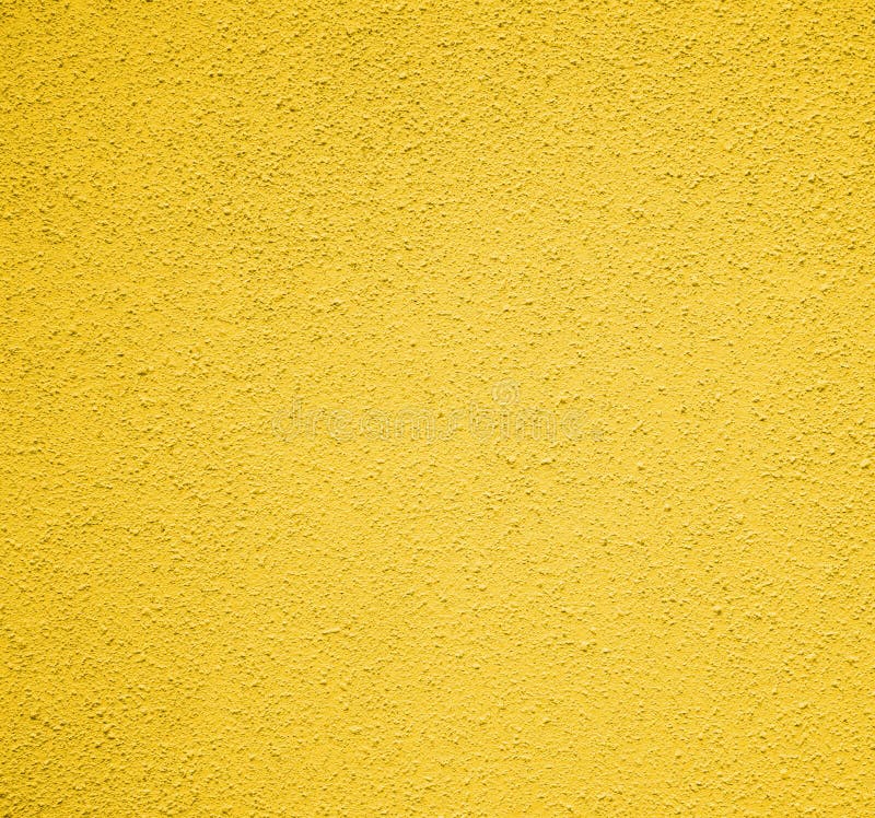 Deep Yellow Concrete Texture Background Stock Image Image of wall