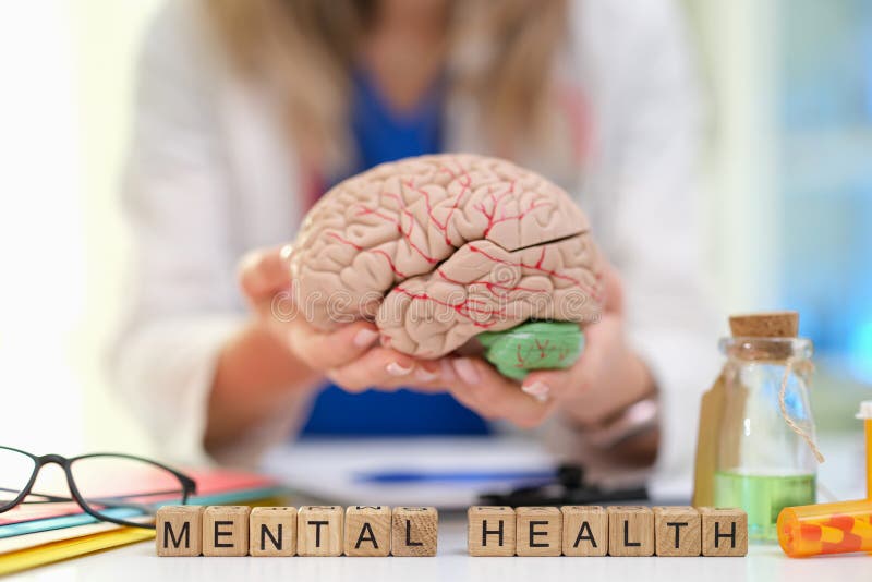 Deepening our understanding of mental health through innovative brain models and various tools stock photo