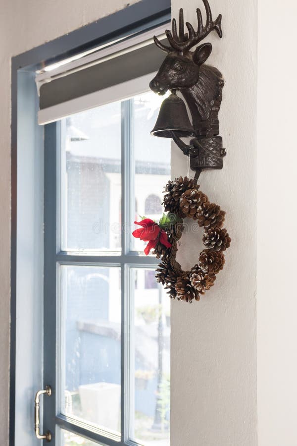 Deer Head Decorative in Home Interior Stock Image Image of trophy, urban 80524827