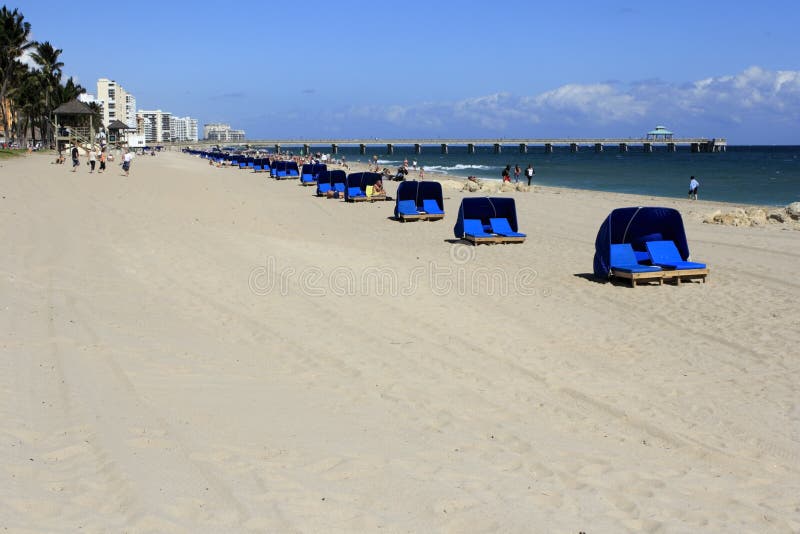 Deerfield-Strand-Meerblick lizenzfreie stockbilder Deerfield-Strand-Meerblick lizenzfreie stockbilder