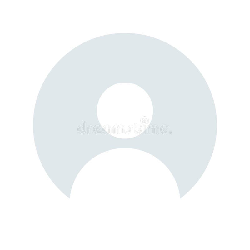 Default Avatar profile icon transparent png. Social media User png icon.  whatsApp Dp Stock Illustration